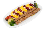 چلو کباب کوبیده 200 گرمی (دو سیخ) - Image 2