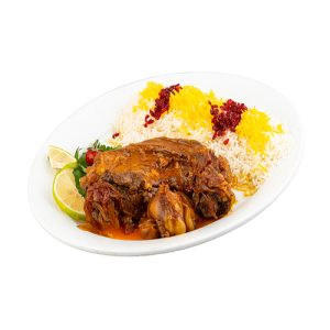 چلو گوشت گوسفندی ممتاز کترینگ دورچین مشهد