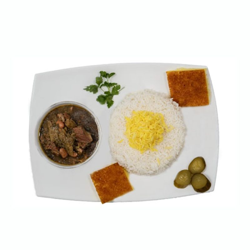 چلو خورشت کرفس کترینگ دورچین مشهد